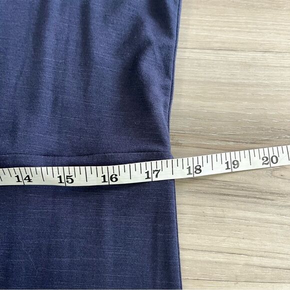 J. Jill Dress Women’s Small Tall Dark Blue Sleeveless Maxi NWT - Picture 9 of 10